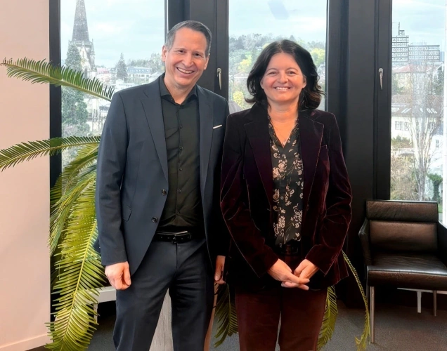 Andreas Zindel, Managing Director, Erzi Flock-Technik GmbH & Alexandra...